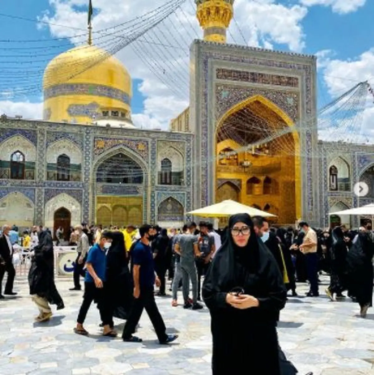 زهره فکورصبور چادری شد+عکس