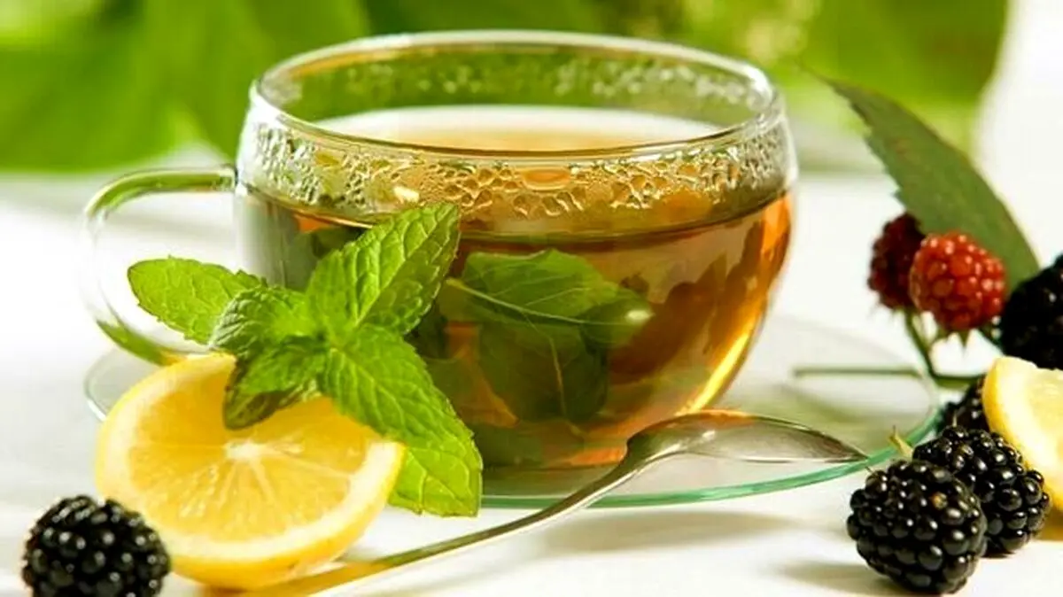 فواید مفید چای سبز با آبلیمو