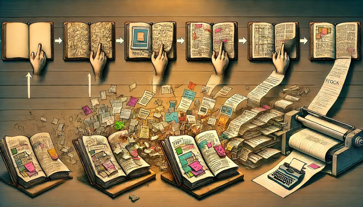 چاپ جزوه به صورت کتاب: چگونه جزوات خود را به کتابی حرفه‌ای تبدیل کنیم؟