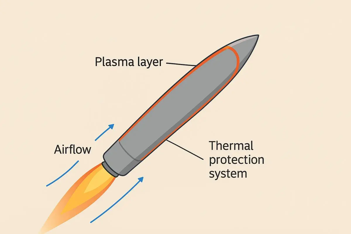 چرا موشک‌های هایپرسونیک ذوب نمی‌شوند؟