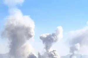 عکسی از انفجارهای دقایقی پیش در شرق تهران