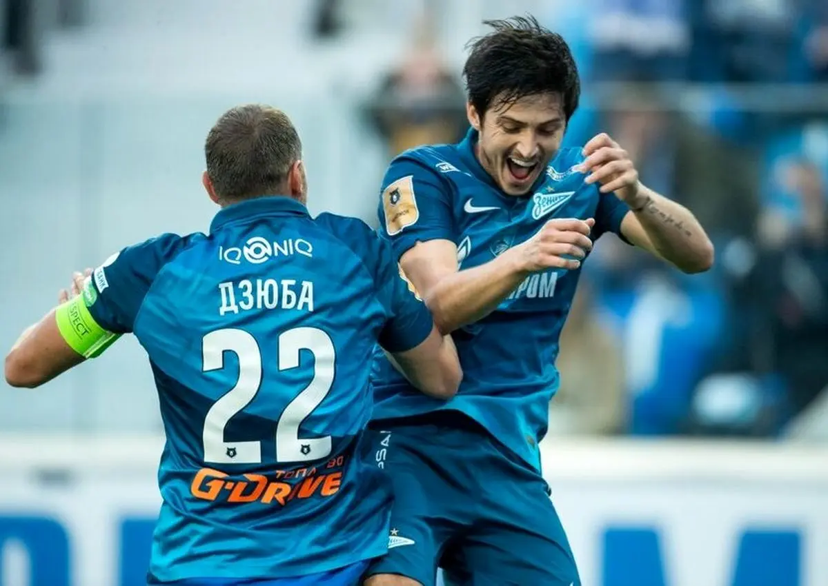 سردار آزمون بهترین بازیکن فصل لیگ برتر روسیه شد
