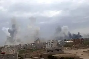 خبر فوری : حمله اسرائیل با بمب سنگرشکن به یمن