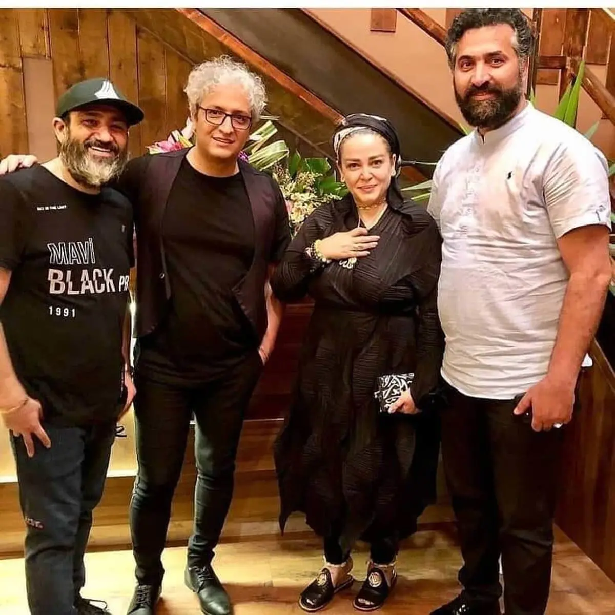 بهاره رهنما و مهران غفوریان  در یک قاب+عکس