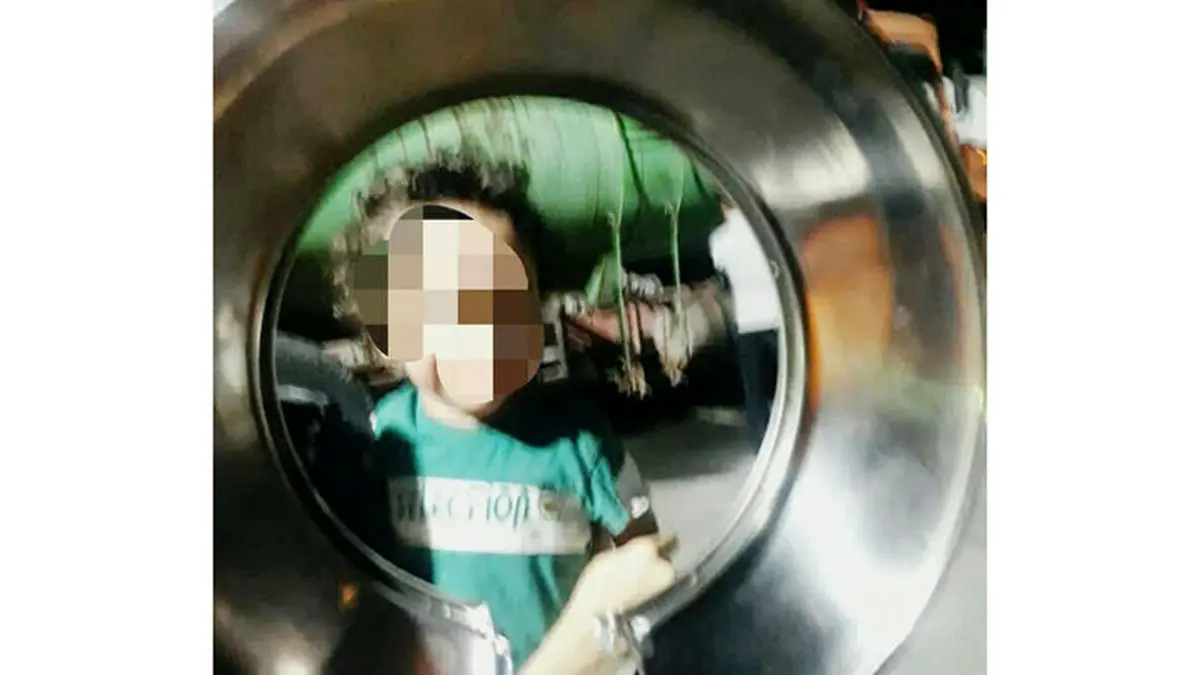 شیطنت کودک خرم آبادی با قابلمه کار دستش داد!