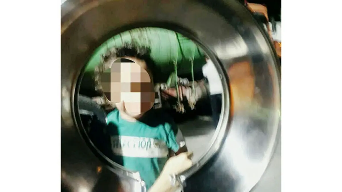 شیطنت کودک خرم آبادی با قابلمه کار دستش داد!