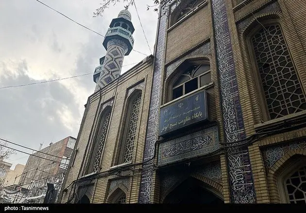 آتش سوزی مسجد