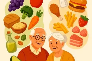 خبر خوب برای سالمندان و بازنشستگان : راز طول عمر در یک برنامه غذایی ساده