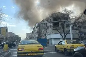 صدای دو انفجار در قم هم اکنون شنیده شد