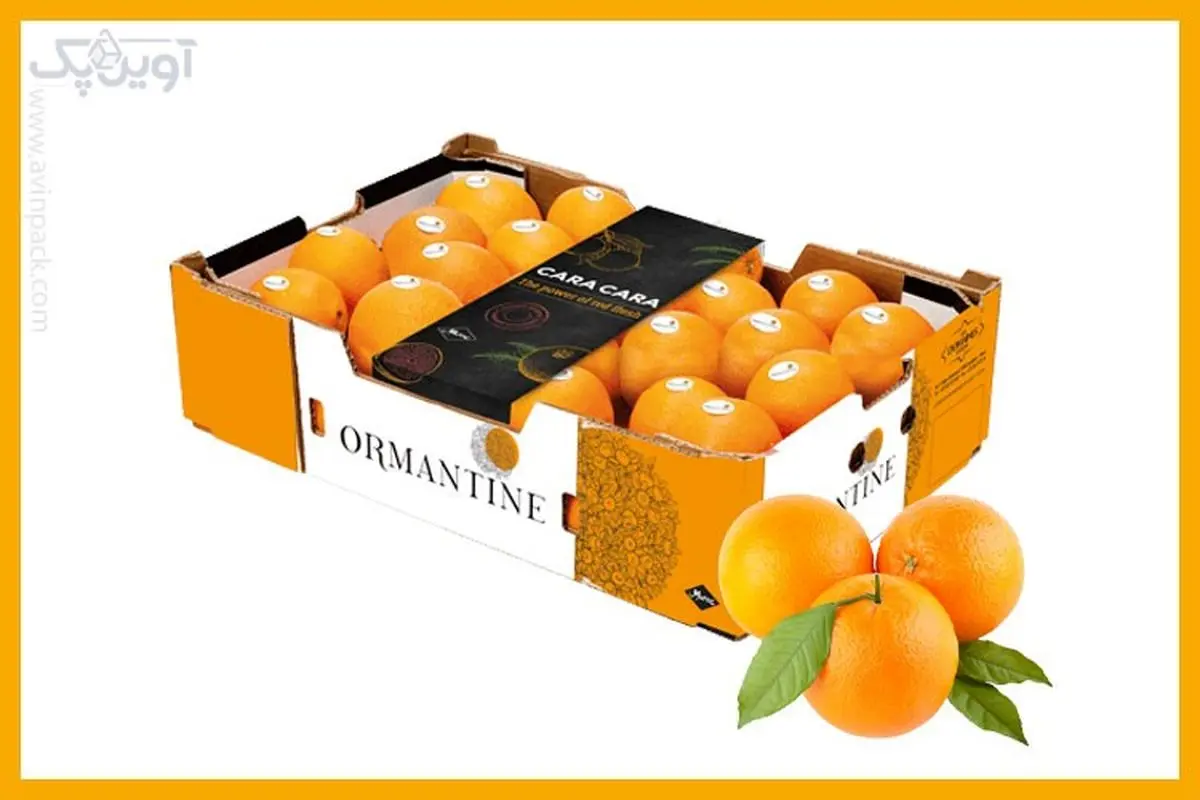 کارتن بسته بندی پرتقال صادراتی از تولید تا فروش عمده