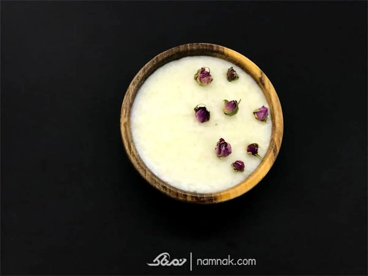 طرز تهیه شیر برنج  یک شیر برنج ساده با بهترین طعم