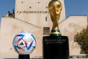 از توپ جام‌جهانی قطر رونمایی شد + عکس