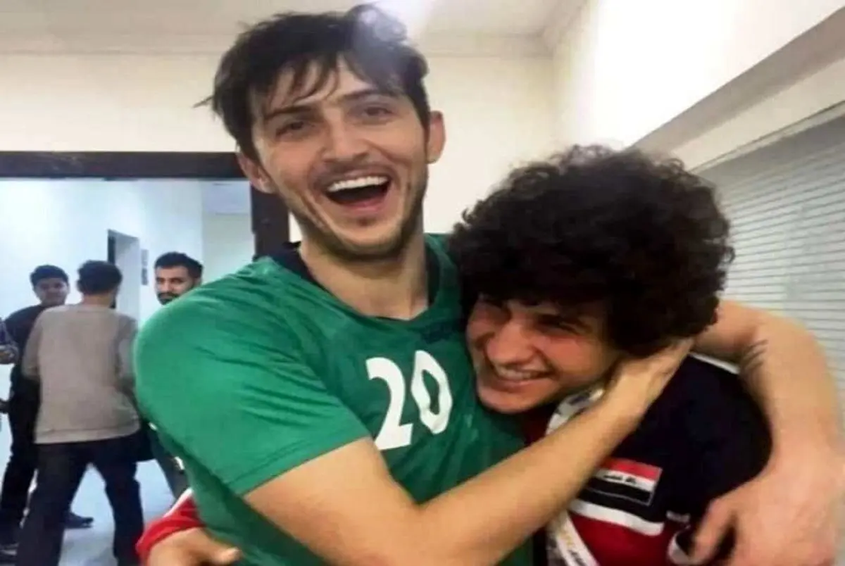 (عکس) رفاقت عجیب صفا هادی عراقی با سردار آزمون!