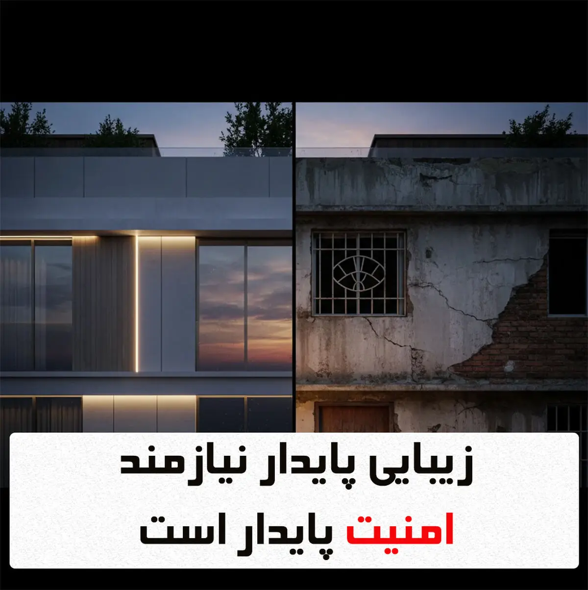 زیبایی یا امنیت؟ چالش پنهان طراحی ساختمان