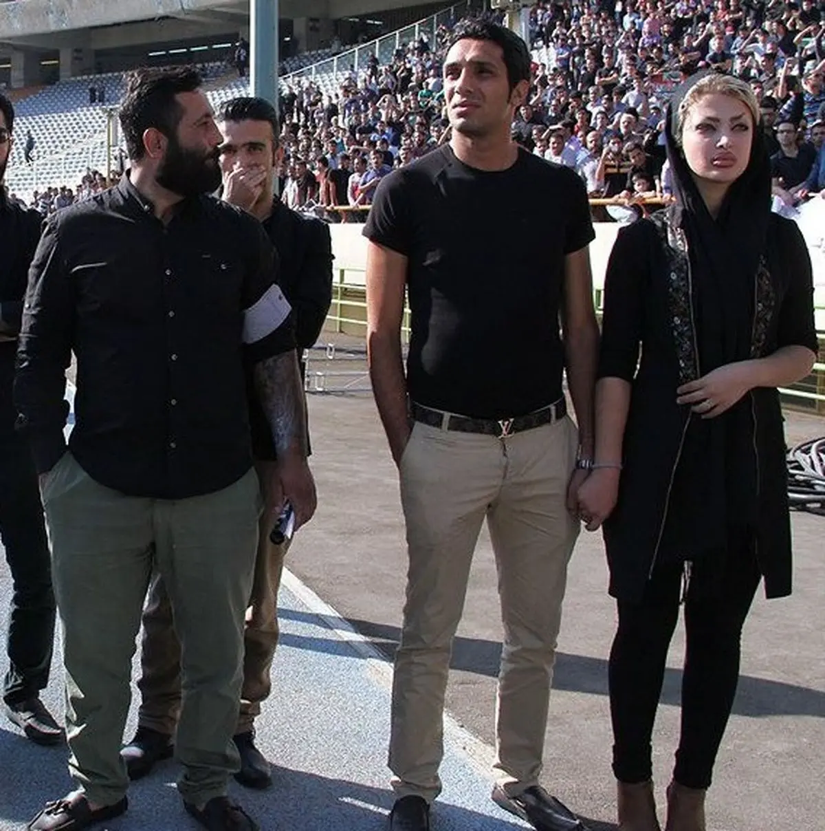 استایل ترسناک و دور از شان زن سپهر حیدری مردمو به لرزه در آورد