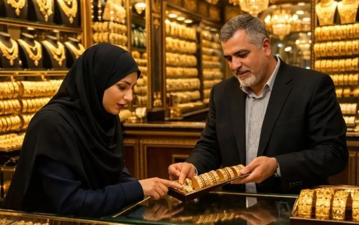 افزایش انفجاری قیمت طلای ۱۸ عیار چهارشنبه ۲۲ بهمن