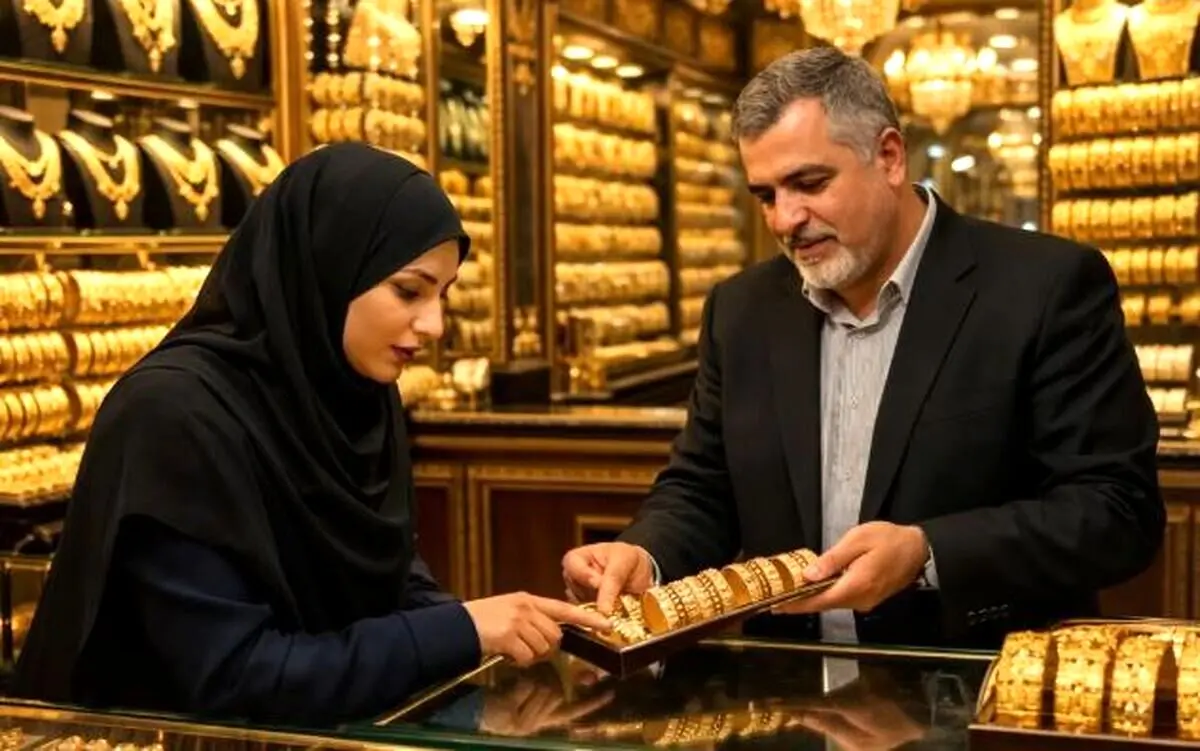 افزایش انفجاری قیمت طلای ۱۸ عیار چهارشنبه ۲۲ بهمن