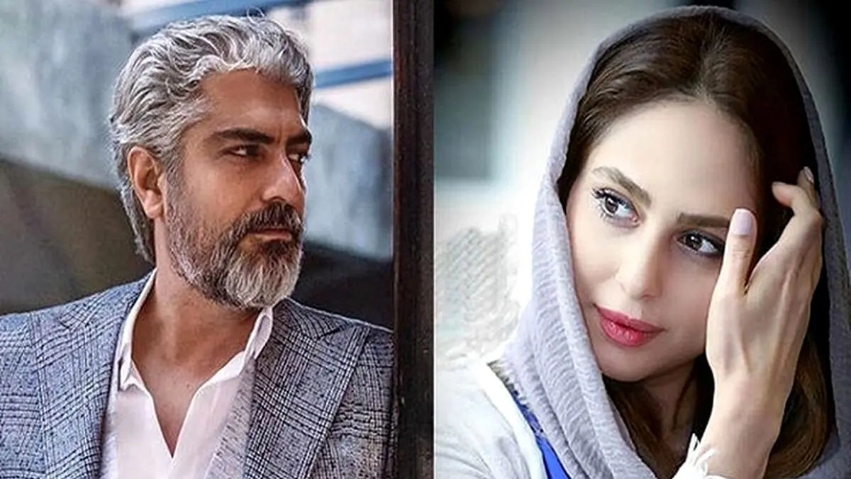 عکس عاشقانه مهدی پاکدل و همسرش