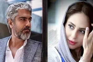 عکس عاشقانه مهدی پاکدل و همسرش