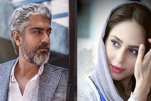 عکس عاشقانه مهدی پاکدل و همسرش