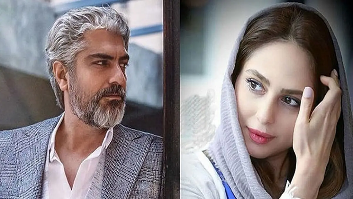 عکس عاشقانه مهدی پاکدل و همسرش