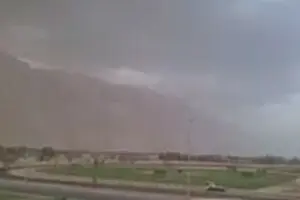 طوفان آخرالزمانی در ریاض+فیلم