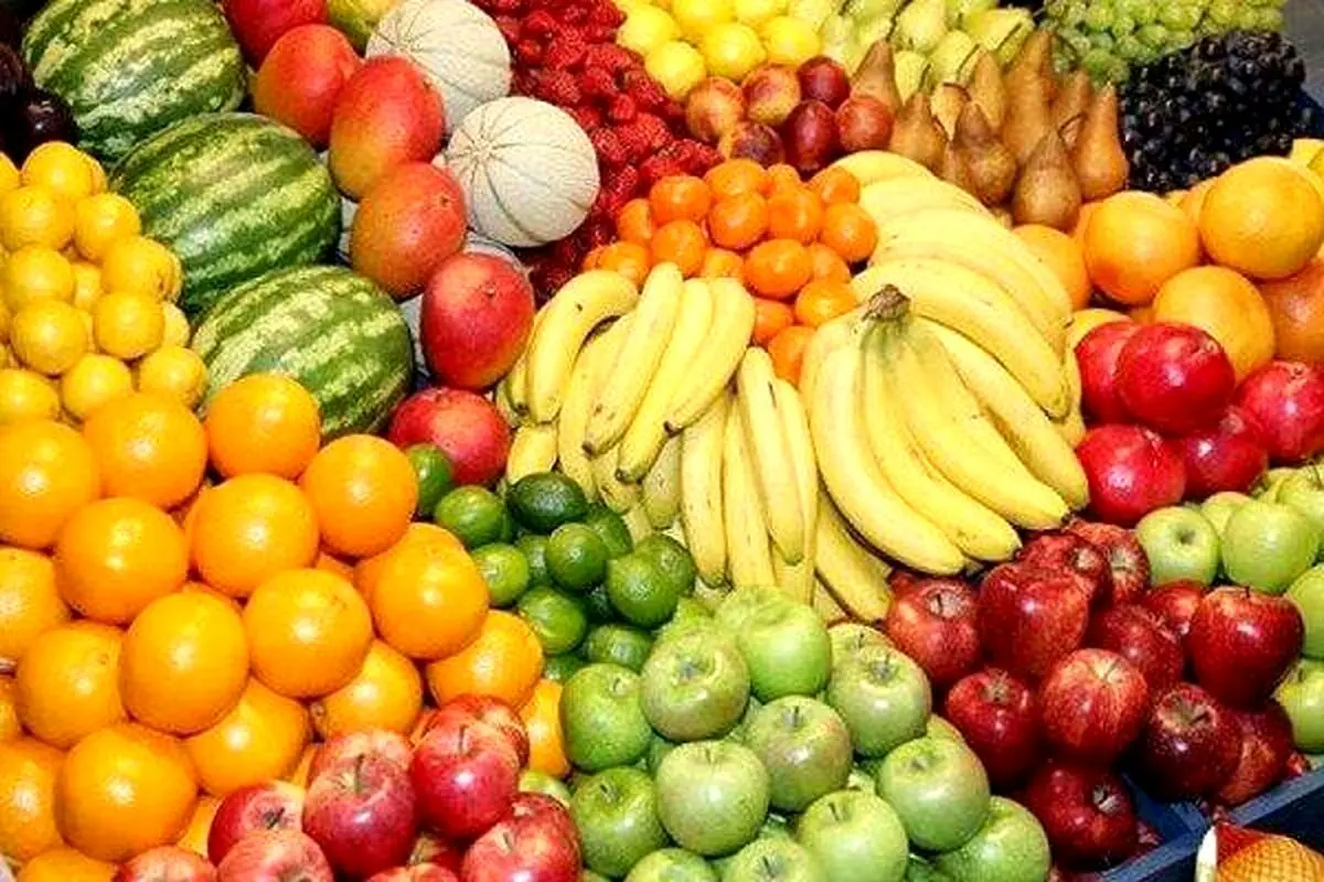قیمت میوه در میادین و بازار سه شنبه 25 آبان ماه