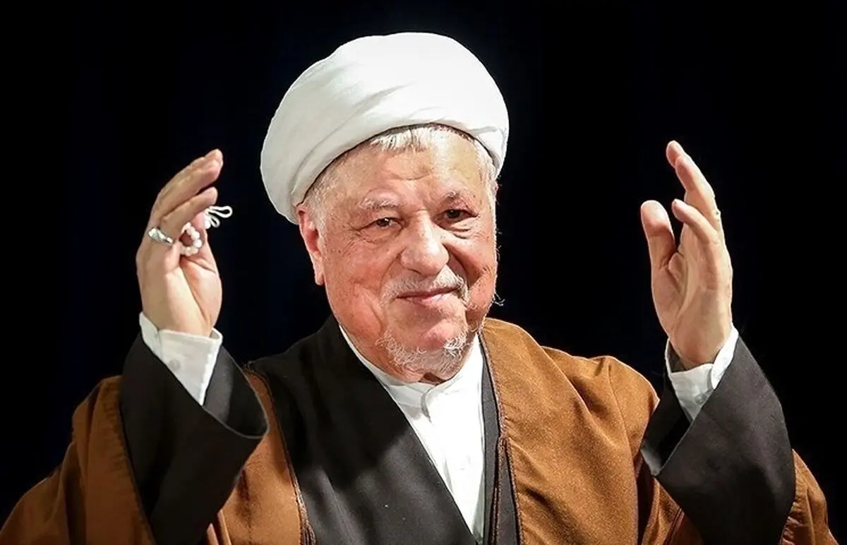 عکس عجیب از آیت الله هاشمی رفسنجانی 