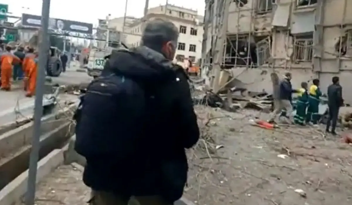 حمله آمریکا و اسرائیل به اتوبان شهید باقری تهران |  ۵ نفر شهید شدند + ویدئو