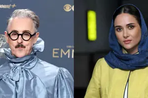 ببینید: شباهت استایل آقای بازیگر به پریناز ایزدیار جنجالی شد
