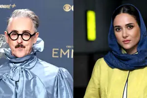 ببینید: شباهت استایل آقای بازیگر به پریناز ایزدیار جنجالی شد 