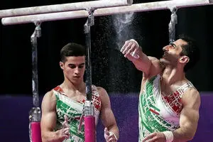 صعود 3 ژیمناستیک کار ایران به فینال مسابقات جام جهانی