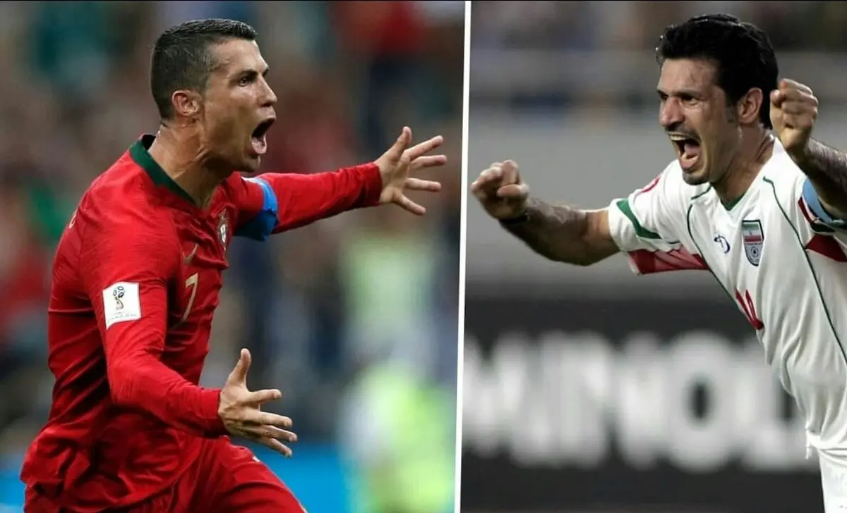 فیفا رسیدن رونالدو به رکورد گل ملی علی دایی را تبریک گفت + عکس