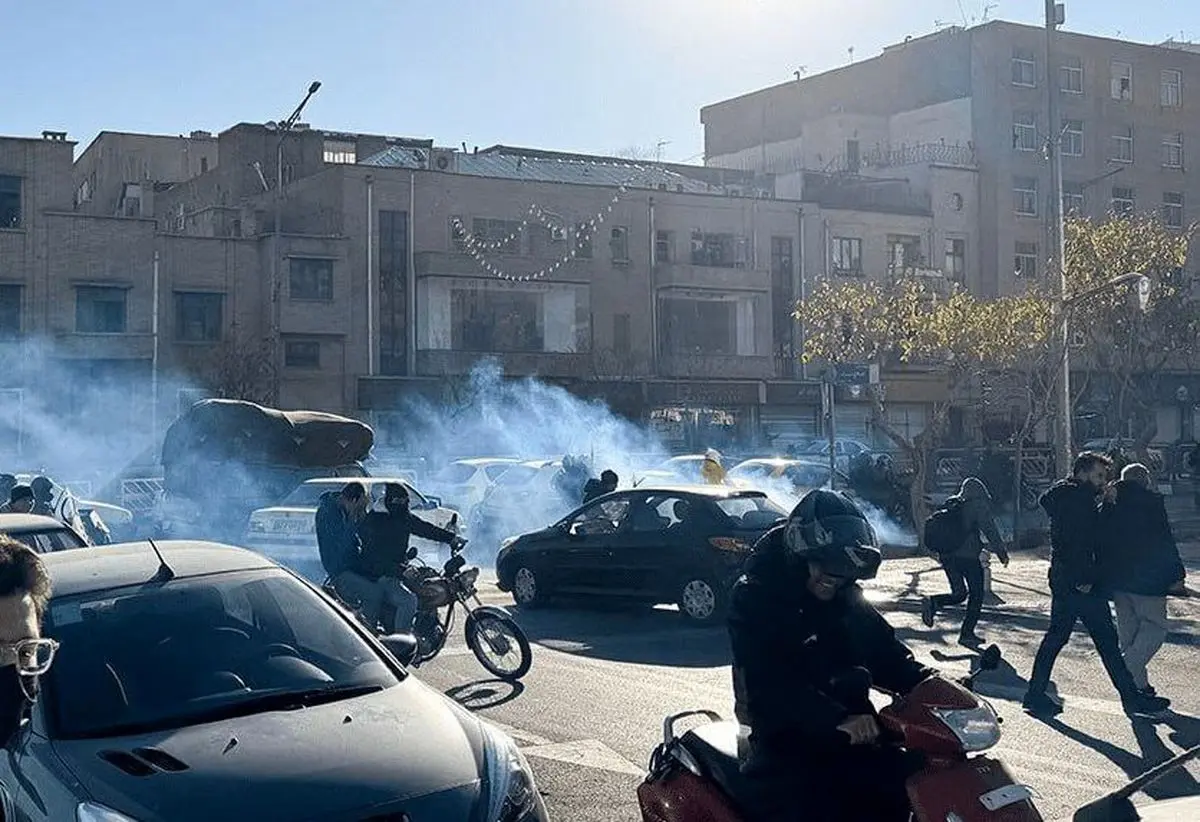 عامل اغتشاش با کیفی پر از سنگ دستگیر شد + فیلم