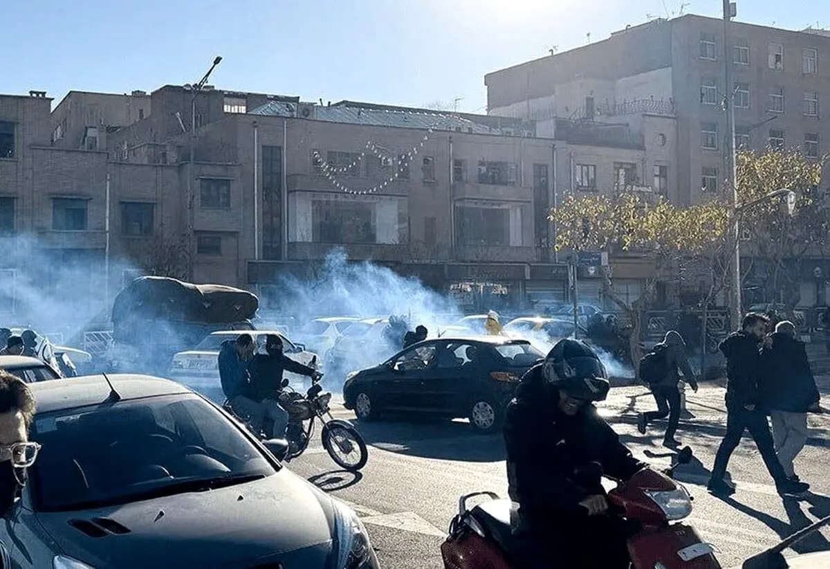 عامل اغتشاش با کیفی پر از سنگ دستگیر شد + فیلم