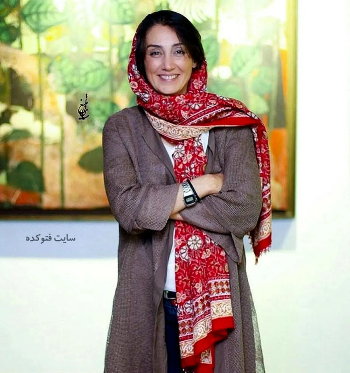 قیافه گرفتن هدیه تهرانی جلوی دوربین