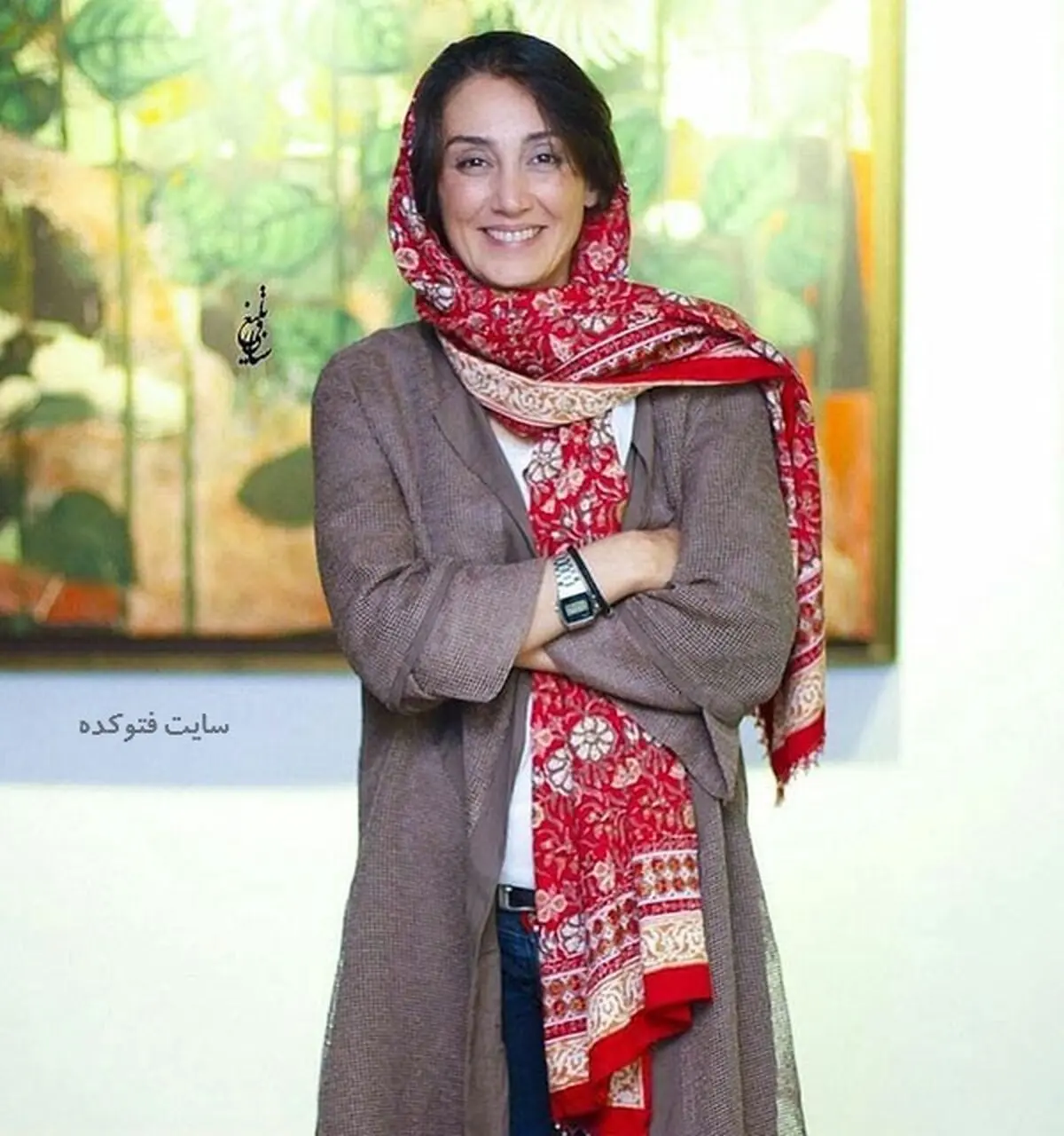 قیافه گرفتن هدیه تهرانی جلوی دوربین