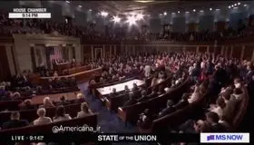 اخراج نماینده سیاهپوست معترض به ترامپ در سخنرانی