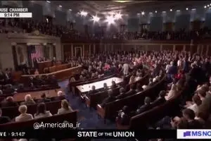 اخراج نماینده سیاهپوست معترض به ترامپ در سخنرانی