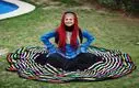  آزاده صمدی با لباس محلی+عکس دیده نشده