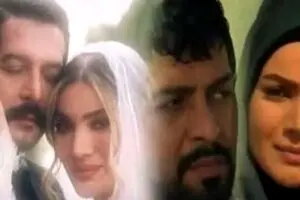 ببینید: ازدواج واقعی متین ستوده و کامران تفتی | سکانس عاشقانه واقعی شد!