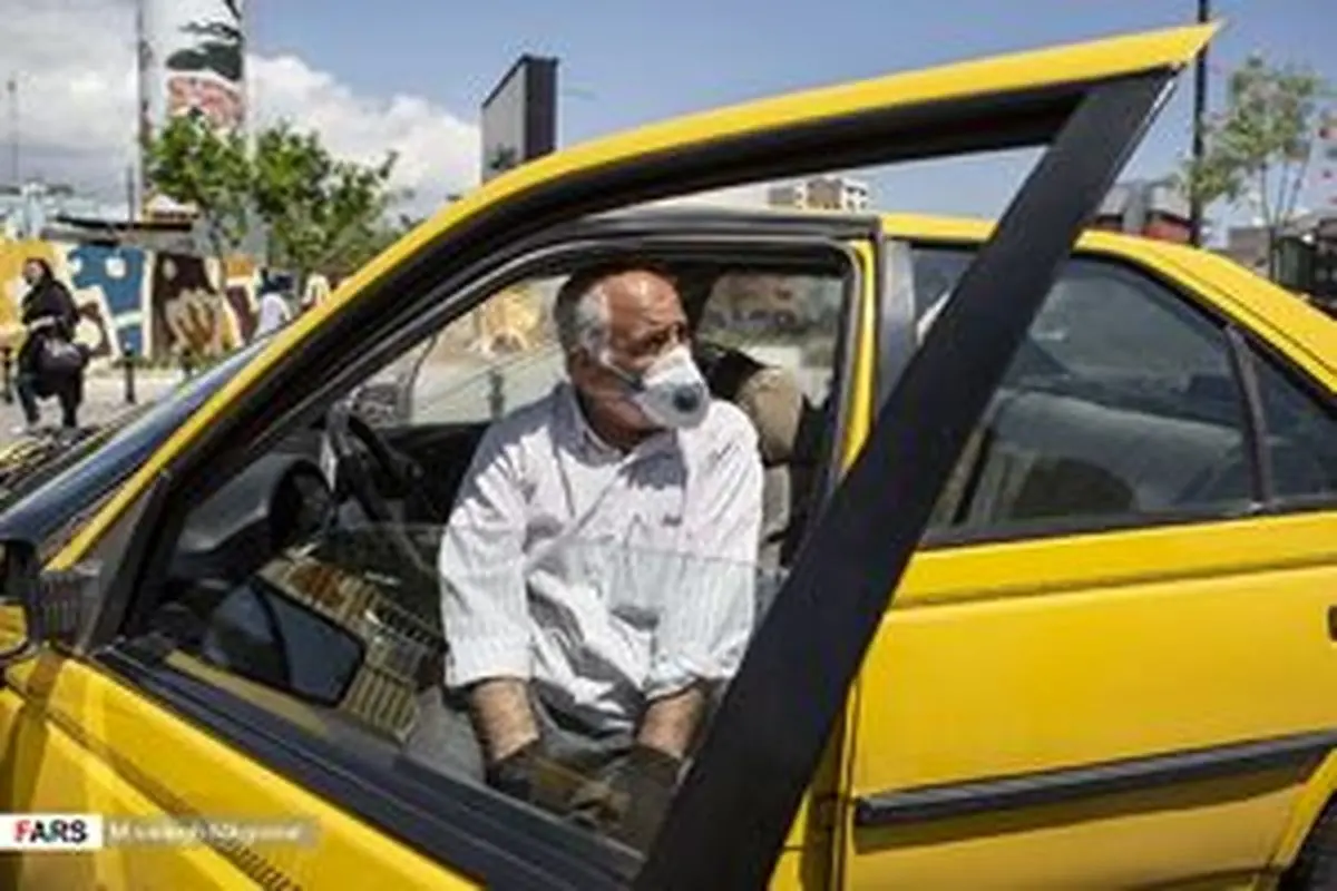 رانندگان تاکسی در انتظار واکسن کرونا