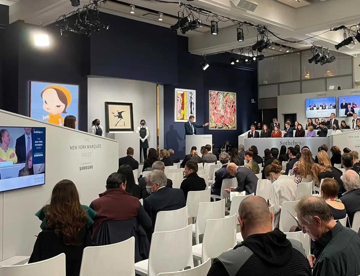 فروش نقاشی بنکسی به قیمت 3093 ETH