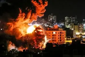 غزه زیر آتش سنگین دشمن
