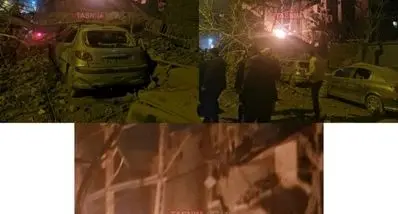 اولین ویدئوها از حمله جنگنده های آمریکایی به بیمارستان گاندی تهران