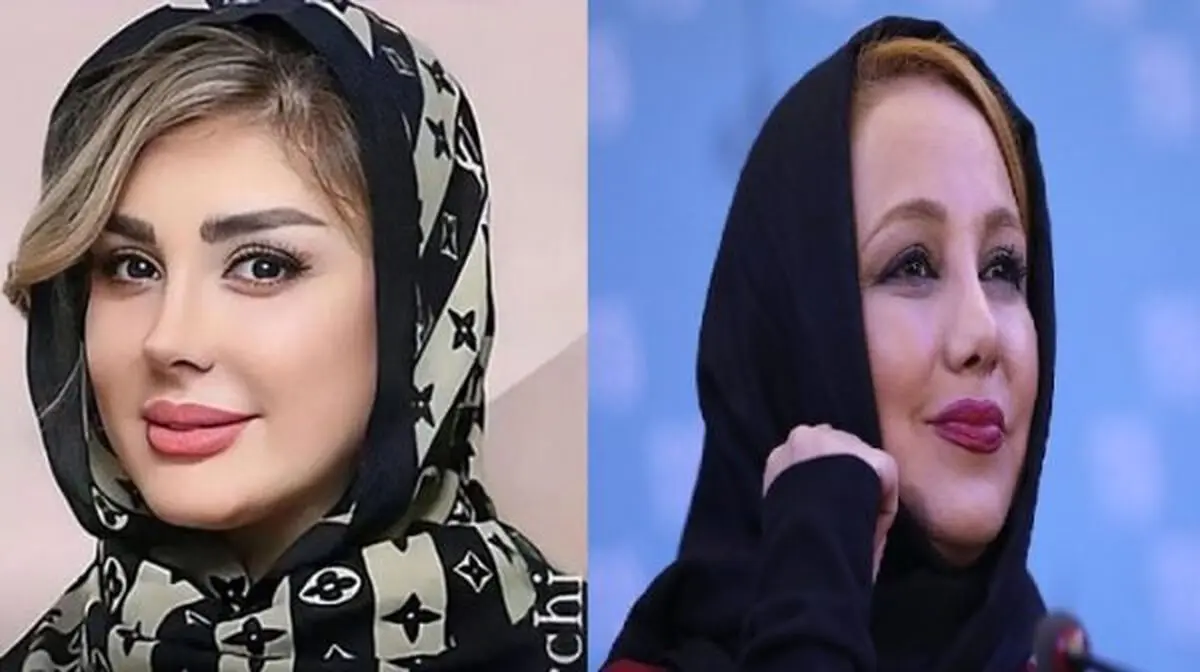 پیری باورنکردنی نیوشا ضیغمی در جدیدترین عکس سلفی با بازیگر معروف + عکس