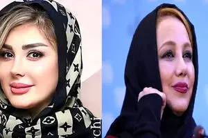 پیری باورنکردنی نیوشا ضیغمی در جدیدترین عکس سلفی با بازیگر معروف + عکس
