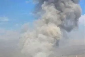 عکسی از شهرداری منطقه ۱۸ تهران پس از حمله صبح