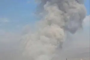 عکسی از شهرداری منطقه ۱۸ تهران پس از حمله صبح