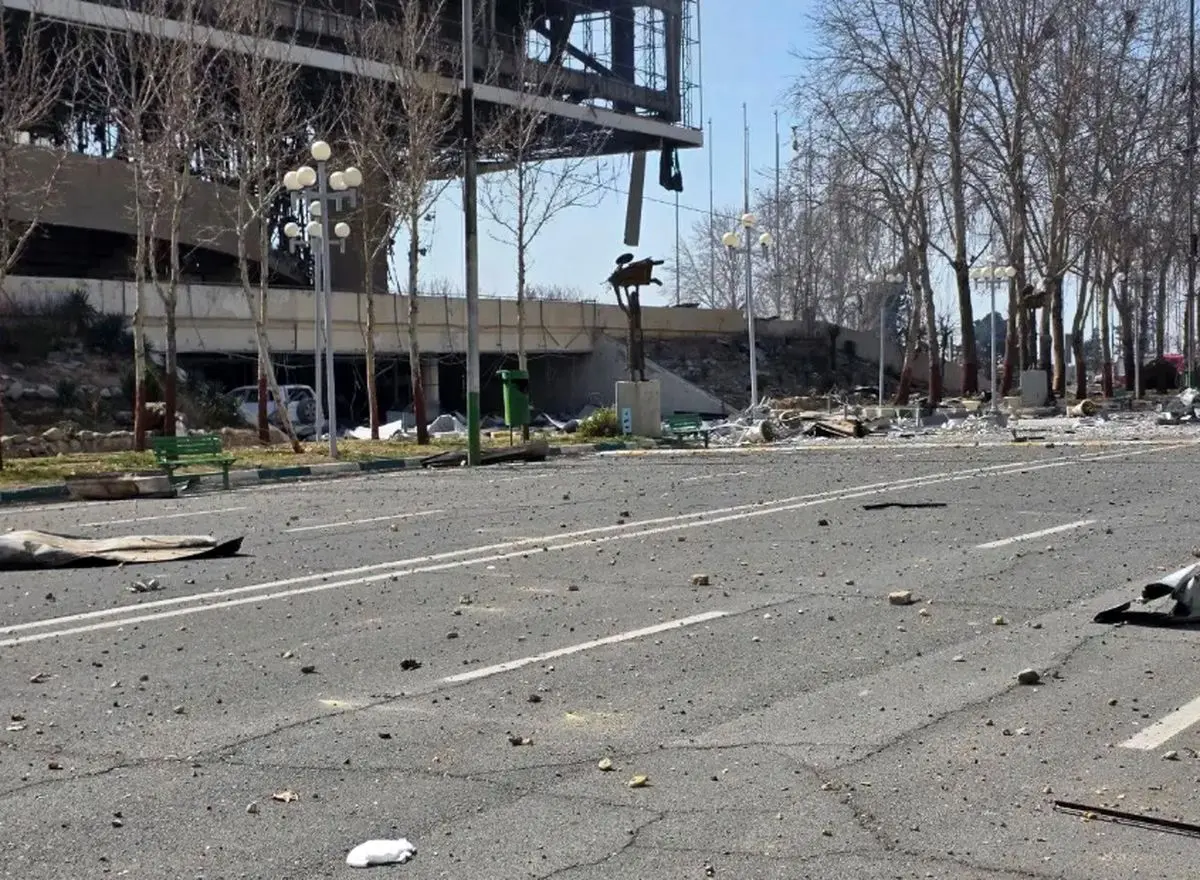 نخستین تصاویر از حمله به ورزشگاه آزادی